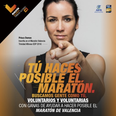 El Maratón Valencia promueve el voluntariado entre los universitarios y la ciudadanía