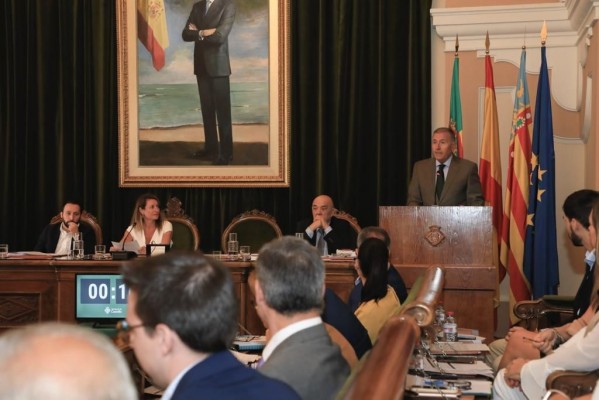 PP y VOX preparan en Castelló una declaración institucional en contra de la amnistía