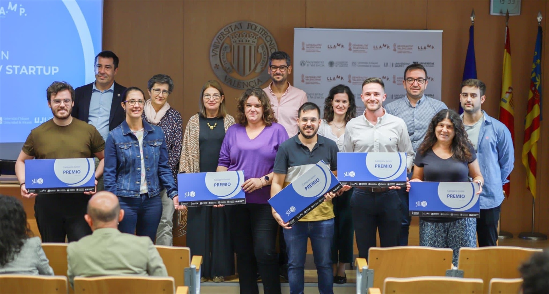 Innovación entrega los Premios 5UCV a emprendedores universitarios