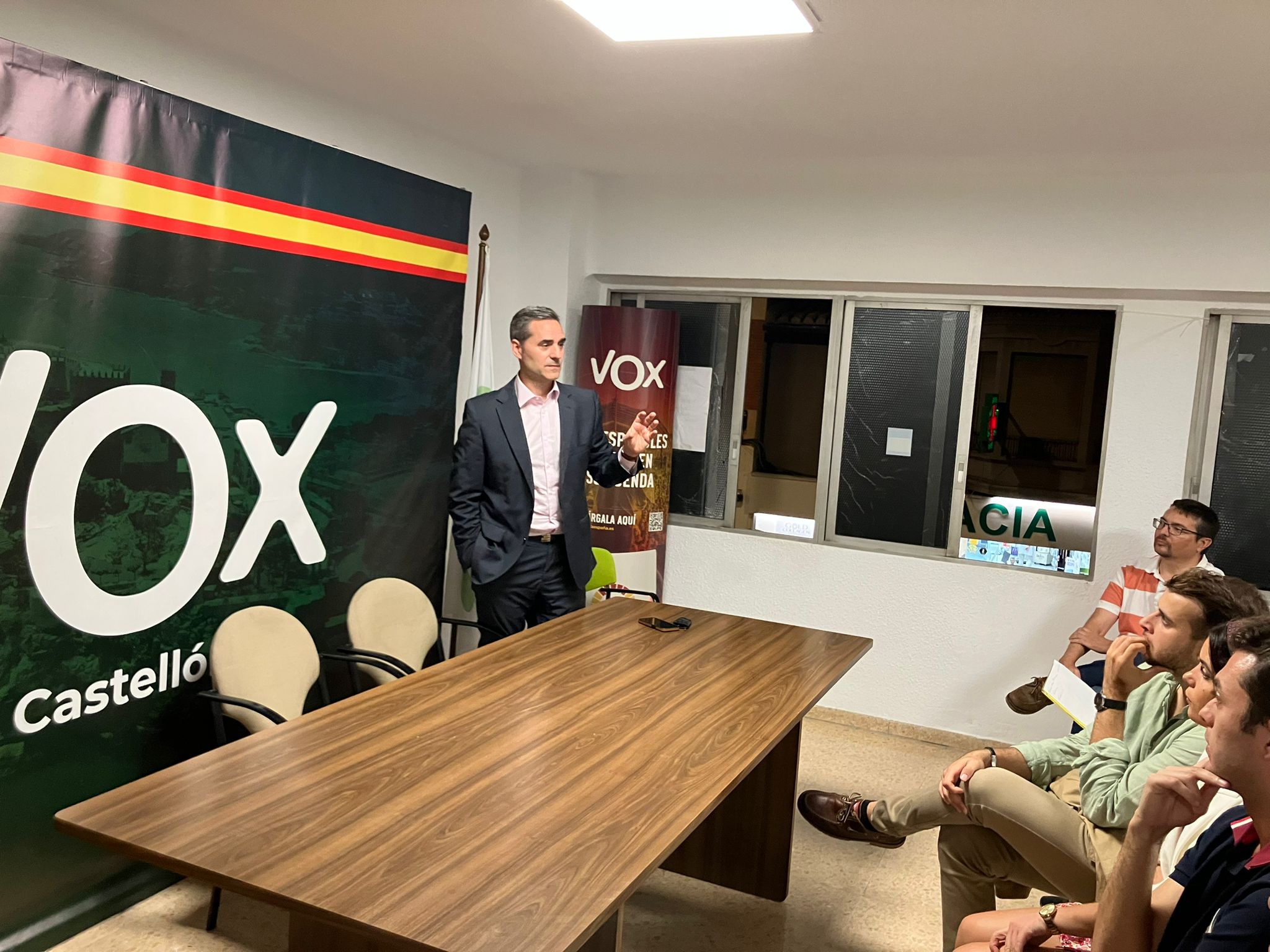 Los concejales de Vox valoran los 100 primeros días de gobierno en Castelló