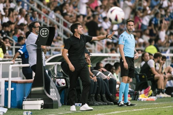 Asier Garitano espera llevar el partido a donde más le conviene al Tenerife