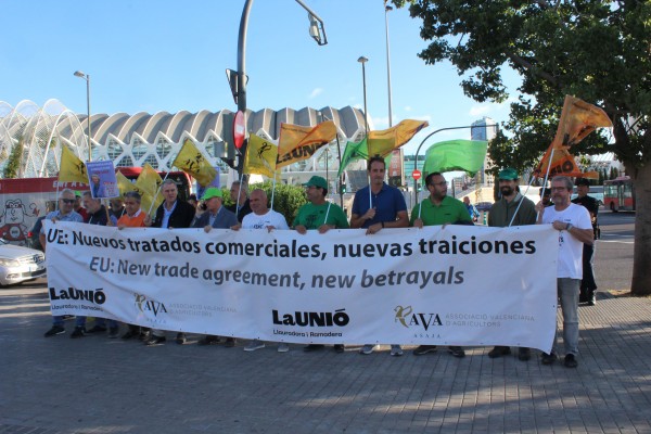 El campo alerta en València del 