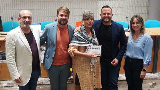 La escritora Llum Quiñonero, premio Miquel Grau 2023 