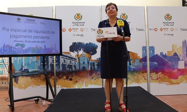 Sabina Escrig, regidora d'Hisenda. Ajuntament de Vila-real - 