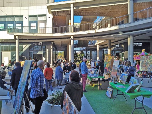 Estepark alberga una exposición al aire libre con la presencia de más de 20 artistas de Castellón