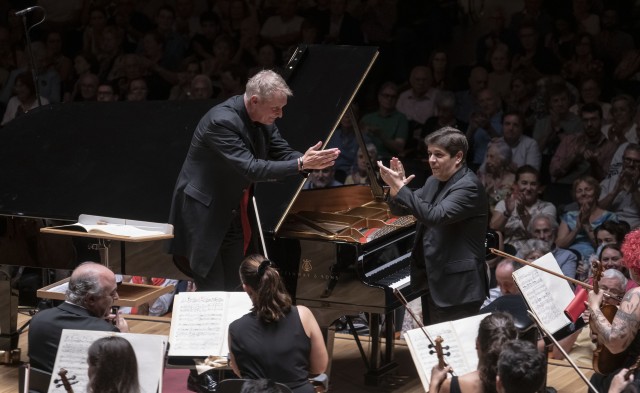 Regreso al Palau de la Música: poco a poco