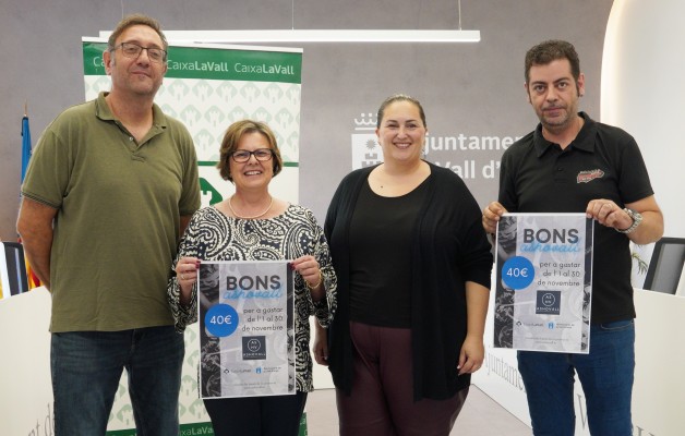 La Vall d'Uixó y su asociación hostelera lanzan un total de 375 bonos para gastar en bares locales