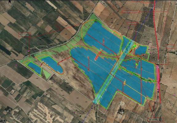 Hive Energy soterrará la línea de evacuación de sus 50 MW en Biar para lograr luz verde del Consell
