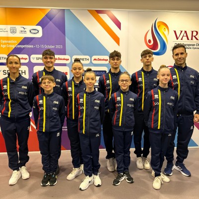 Los valencianos Eric Sales y Andrea de la Guía hacen historia y se cuelgan el bronce en el Campeonato de Europa de gimnasia acrobática 