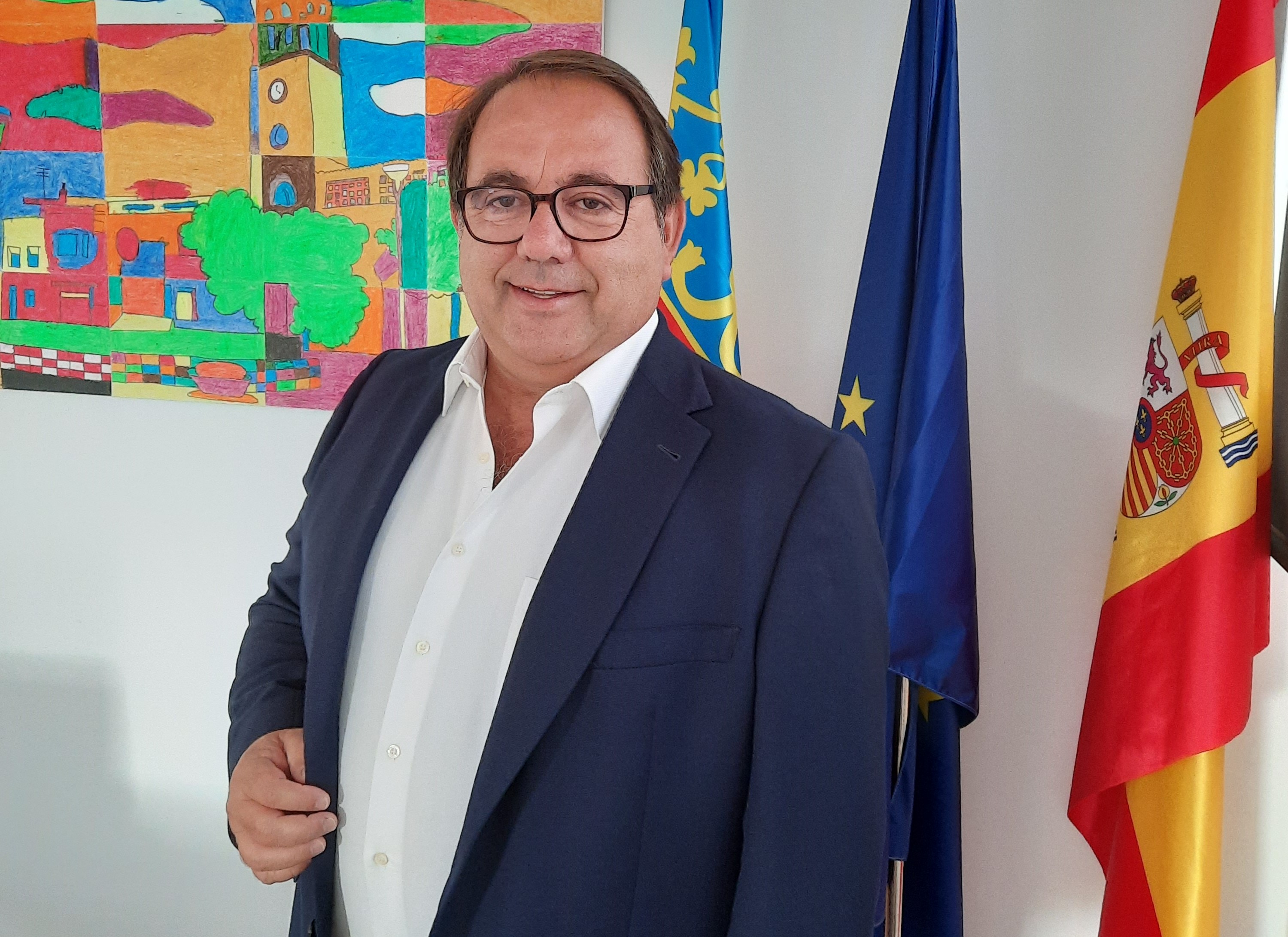 Domingo Giner, alcalde de San Rafael del Río - 