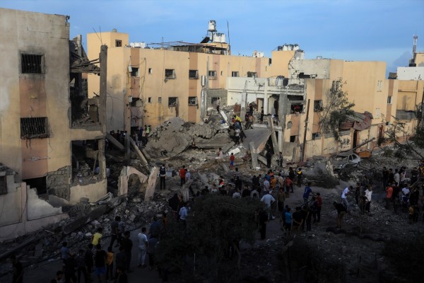 Gaza denuncia más de 500 muertos por un bombardeo israelí en un hospital