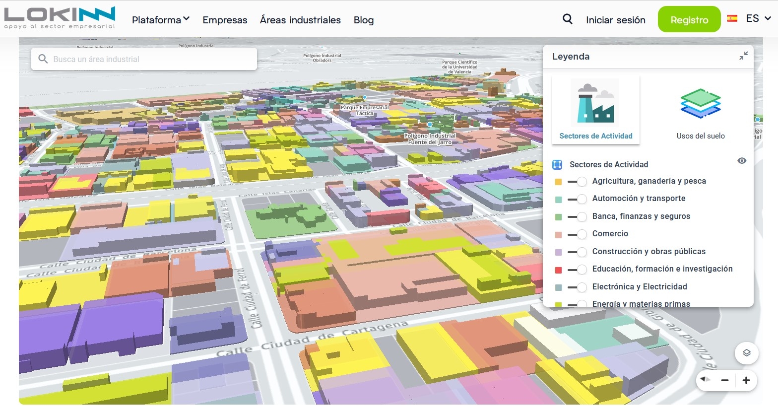 Imagen de la plataforma digital - 