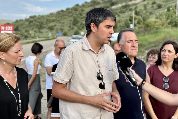 El PSPV celebra la licitació dels serveis de control de les obres de l'N-232 entre la Torreta i Morella