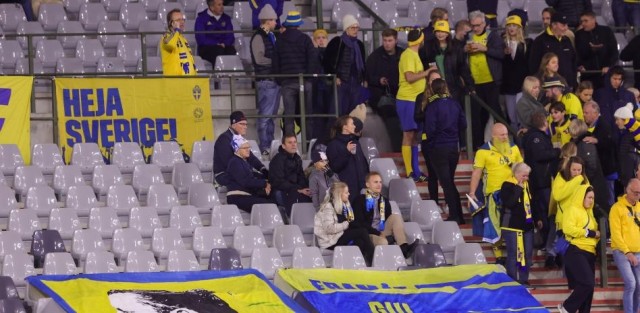 El Bélgica-Suecia de clasificación para la EURO 2024 se suspende tras el descanso