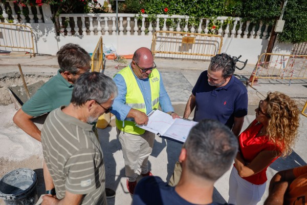 Comienzan las obras en la Urbanización Foia Blanca de l'Alfàs