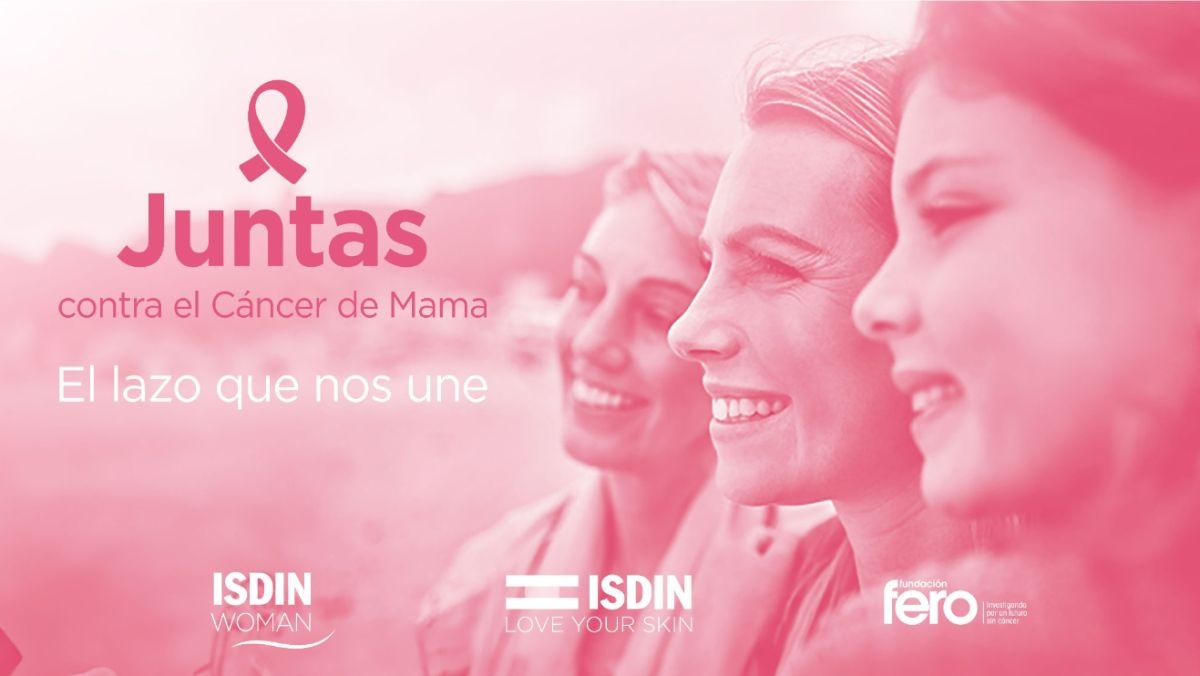 ISDIN colabora en la lucha contra el cáncer de mama junto a la Fundación FERO
