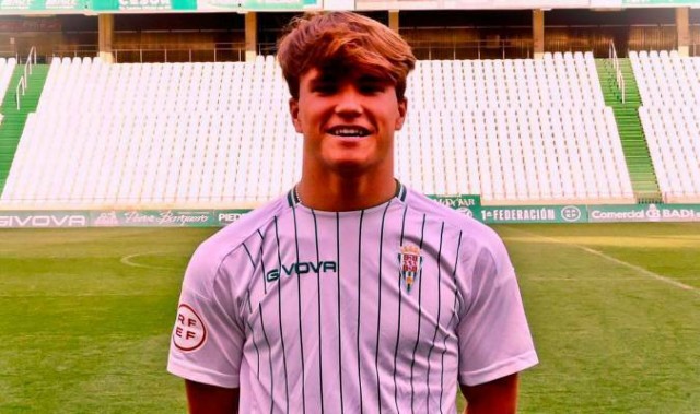 Aparece sin vida el cuerpo del juvenil del Córdoba CF Álvaro Prieto