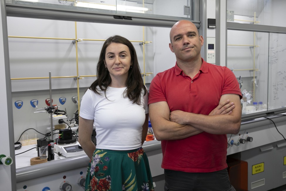 Marcileia Zanatta i Víctor Sans. Universitat Jaume I - 