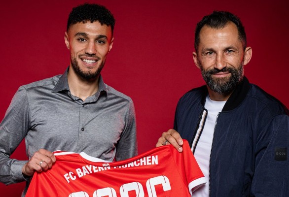 Un diputado pide separar a Mazraoui del Bayern y expulsarlo de Alemania por su apoyo a Hamás