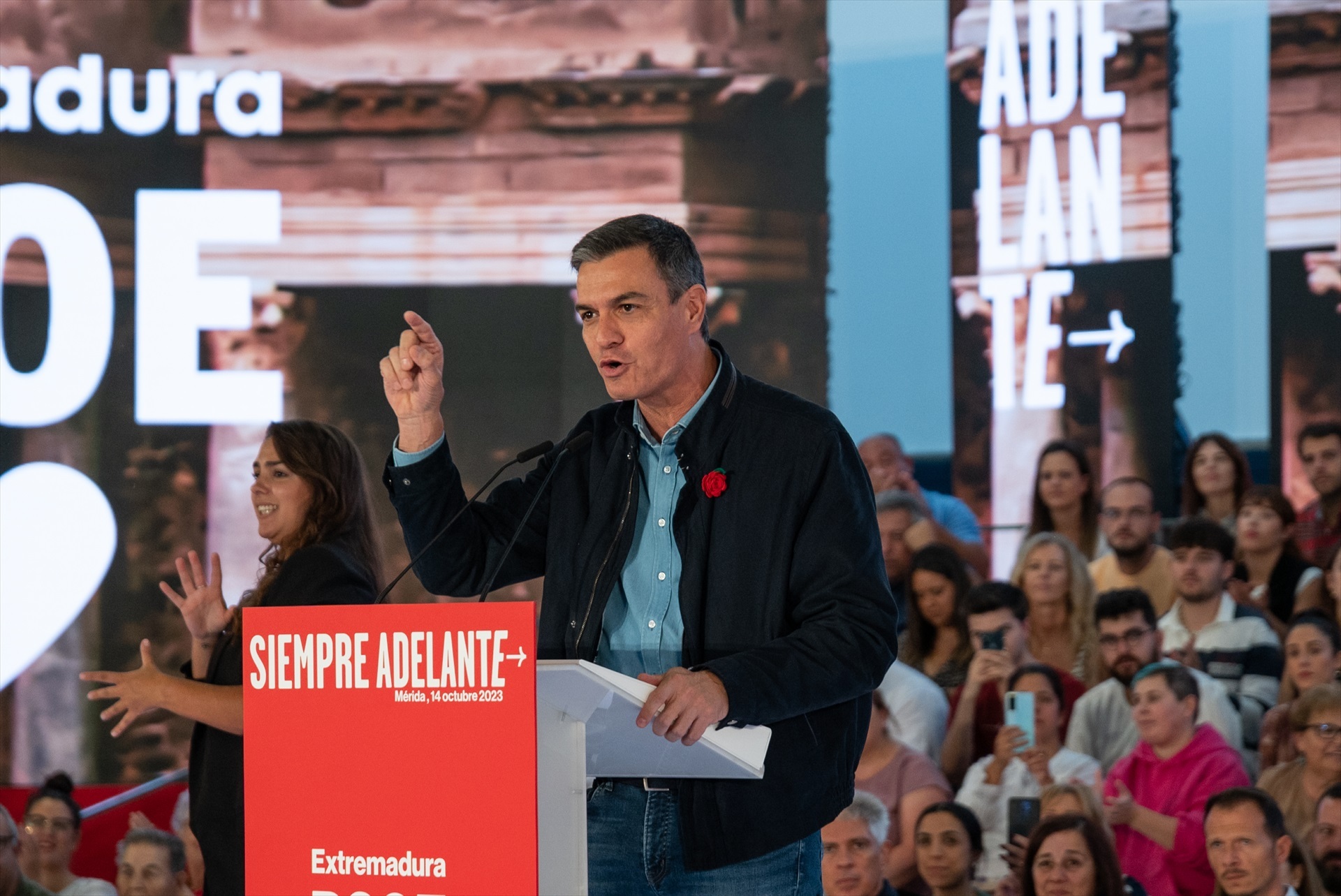Sánchez afirma que la solución al conflicto en Israel pasa por reconocer a Palestina como Estado