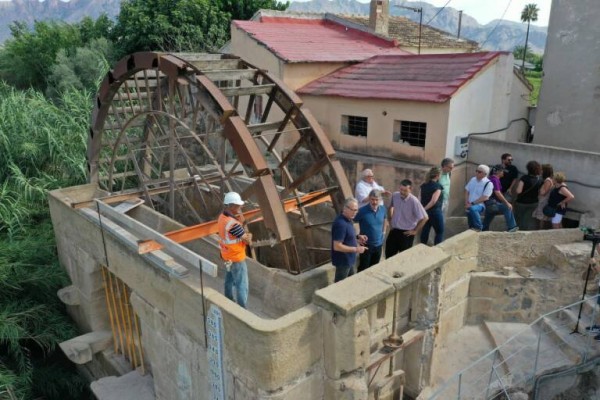 Paralizadas las obras de las norias gemelas de Orihuela