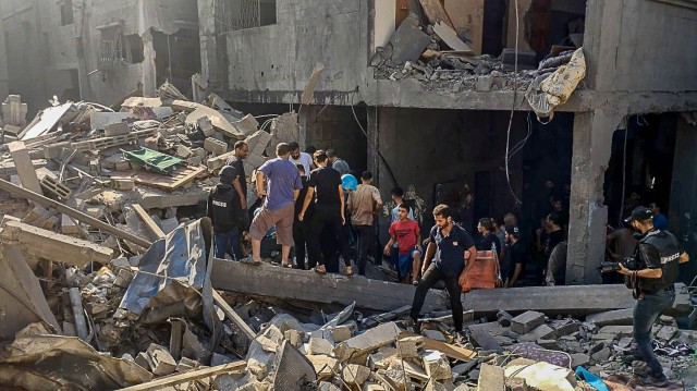 Miles de palestinos abandonan el norte de Gaza tras el ultimátum de Israel