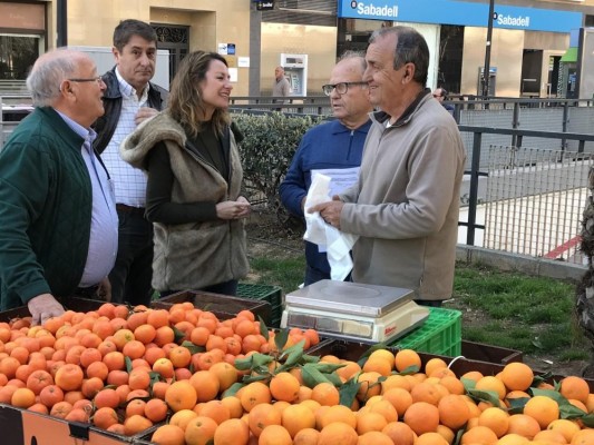 El Mercat de la Taronja de Castelló regresa este domingo con la participación de 30 productores 