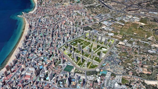 La Conselleria de Educación también da su visto bueno al desarrollo del plan Ensanche Levante de Benidorm