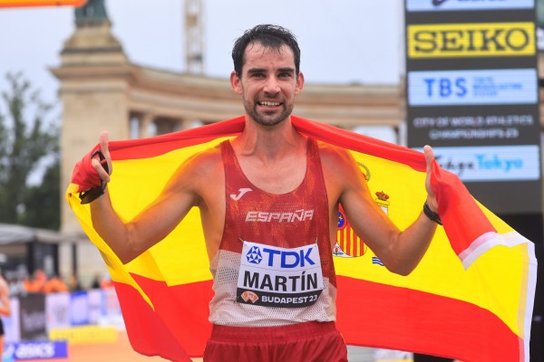 El marchador español Álvaro Martín, candidato a 'mejor atleta' del año en 2023
