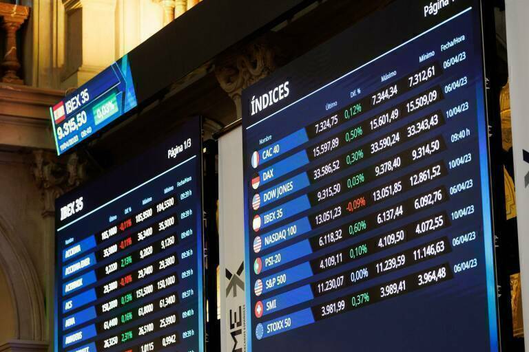 El Ibex 35 sube un 0,4% en la apertura de este jueves festivo y roza los 9.400 puntos