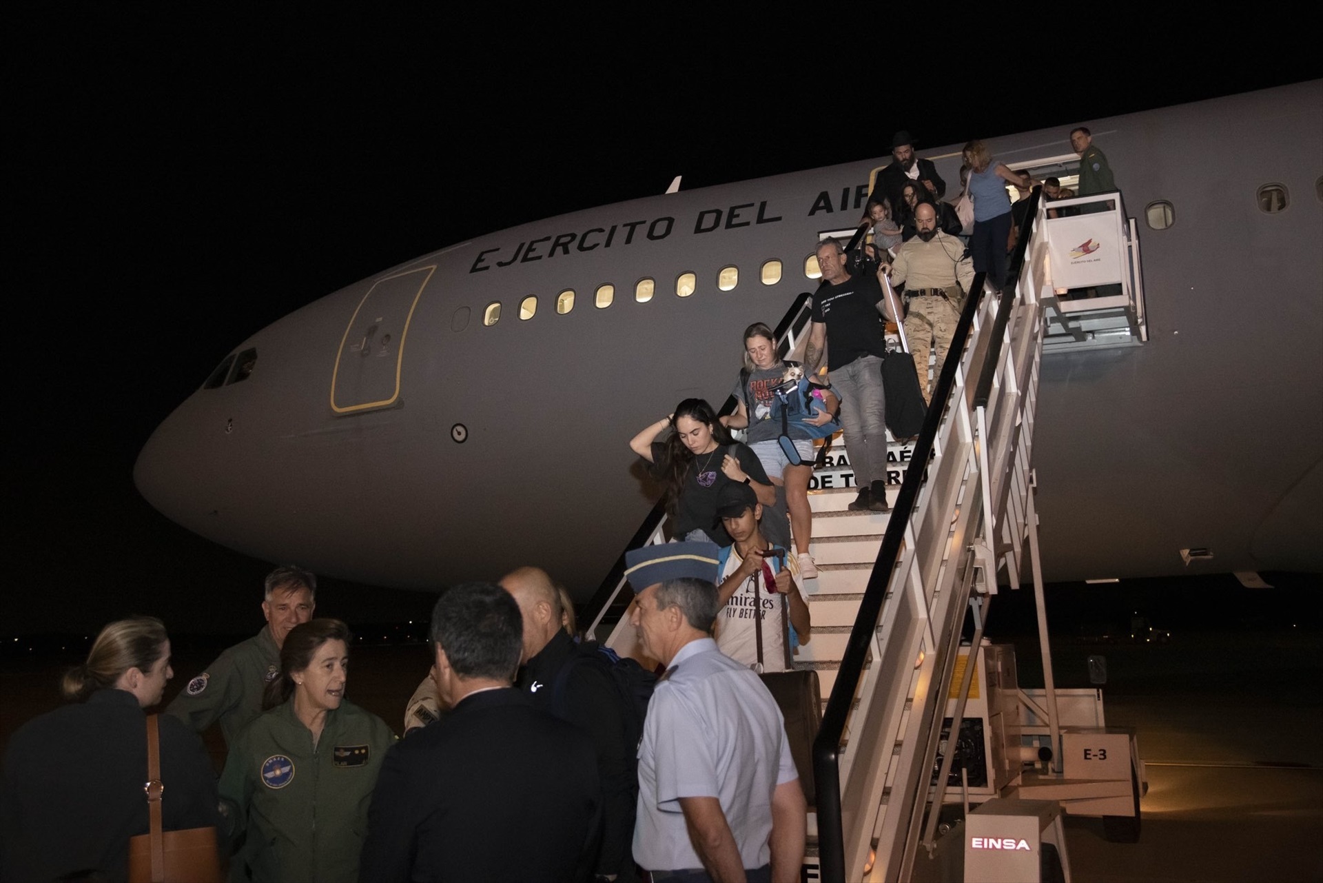 Llegan los primeros evacuados desde Israel: 