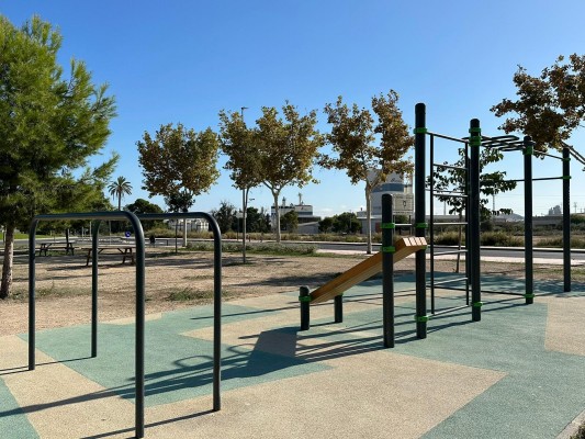 San Vicente instalará un nuevo parque de calistenia en los alrededores del vivero de empresas