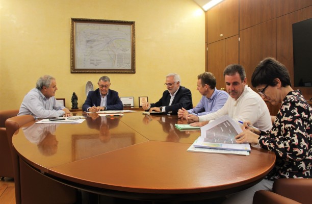 La CHS expone sus avances en el corredor verde que protegerá al casco urbano de Torre Pacheco