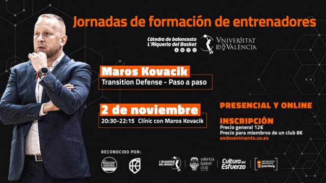 Maros Kovacik estrena la nueva temporada de jornadas de formación de entrenadores
