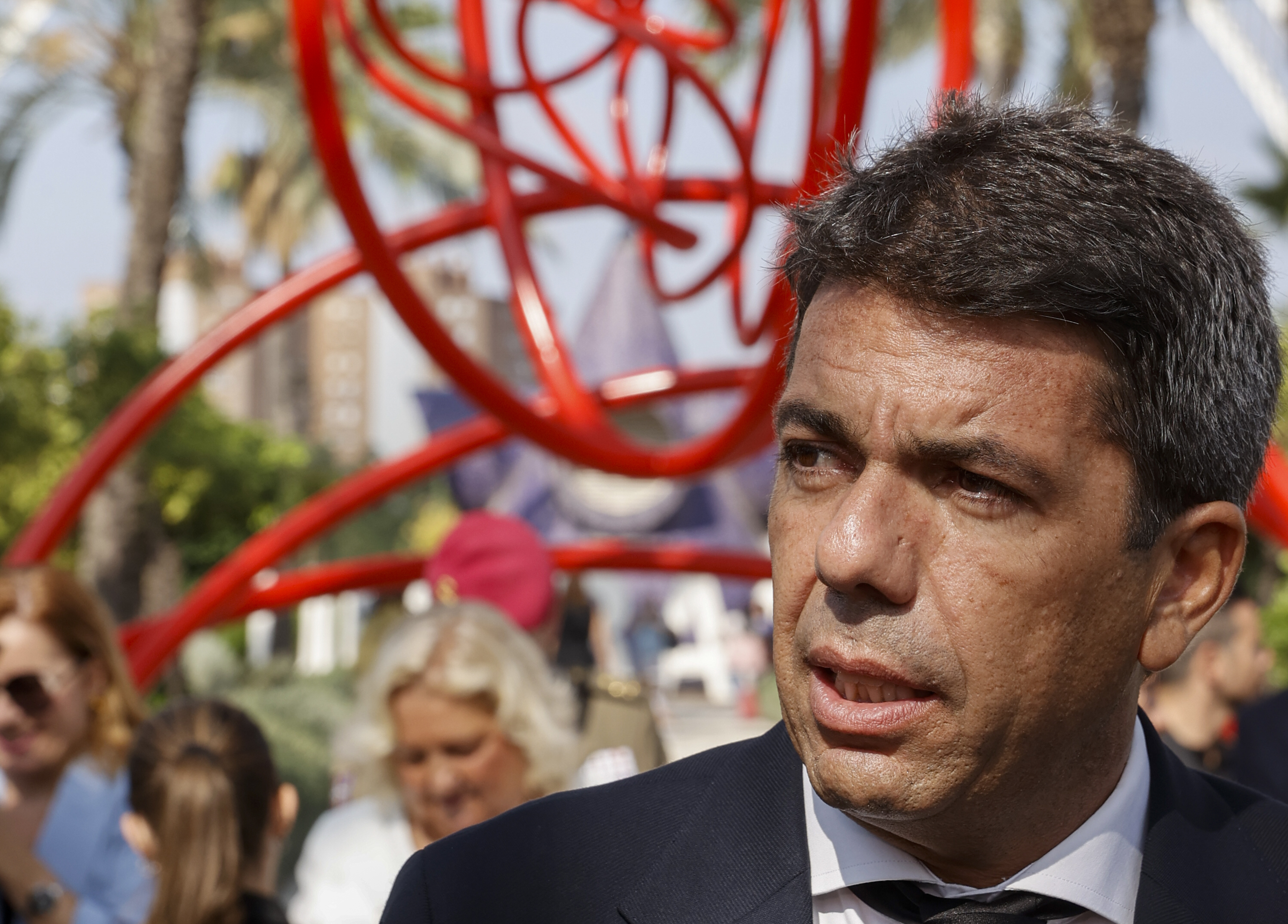 Mazón dice estar nervioso por su primer 9 d'Octubre, que será un llamamiento a la unidad