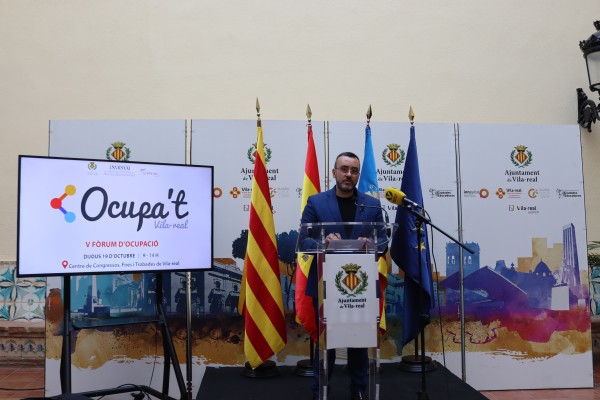 El Fòrum Ocupa’t de Vila-real reunirà un centenar d'entitats
per a oferir oportunitats laborals