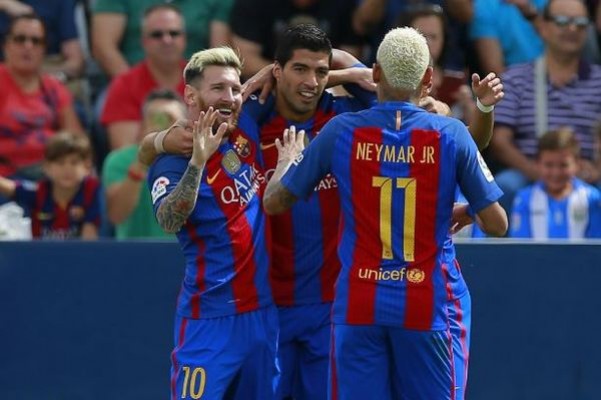 Messi y Súarez acaban con la ilusión del Leganés