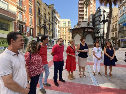 El enredo de la plaza de la Paz: el PP y el PSPV, a la greña por el proyecto de la reforma