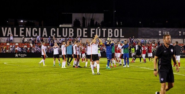 El Valencia Mestalla vence al Hércules y sigue en la parte alta de la tabla