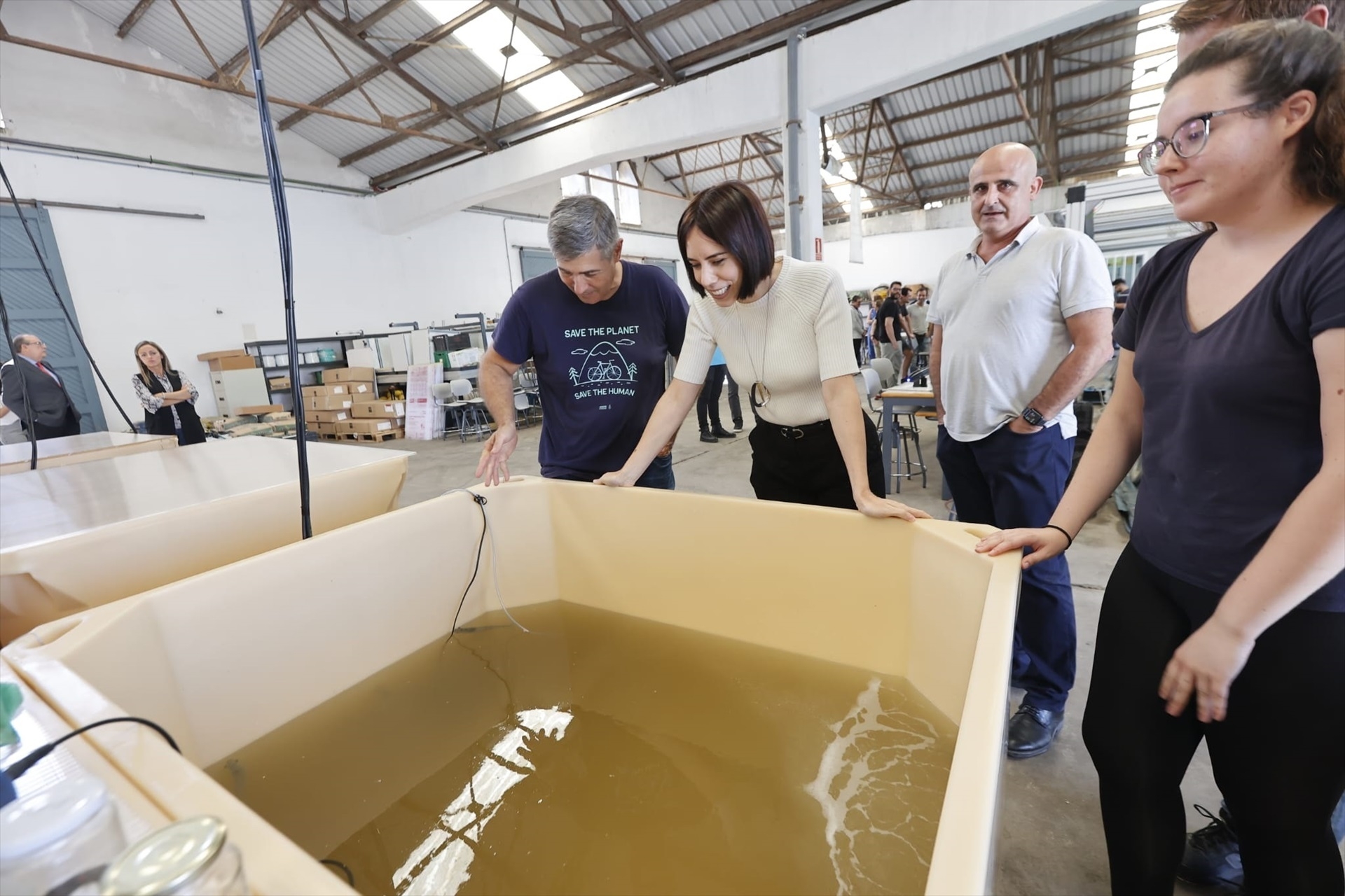 Diana Morant visita la UTEM. Foto: EP - 