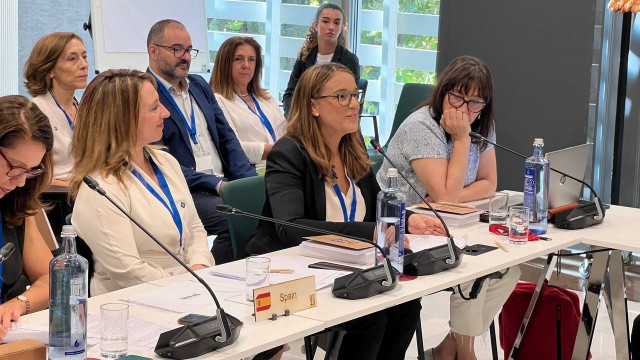 Lucía Sánchez aborda els reptes del professorat en la 'Meeting for the EU Director General for School'