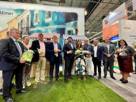 Las exportaciones de frutas y hortalizas de la Región se disparan un 9,6% en la primera mitad de 2023

