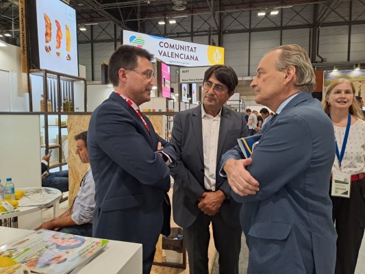 Aguirre pide fomentar la comercialización de frutas y hortalizas valencianas en Fruit Attraction