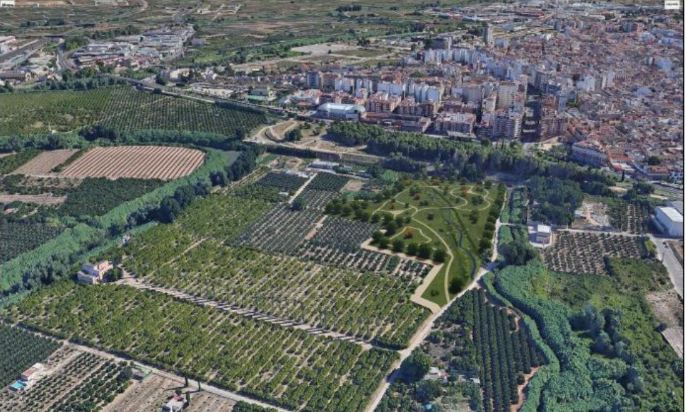 Vista general del barranco de Casella tras la actuación. Foto: CHX - 