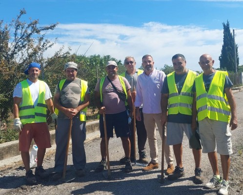 Castelló contrata a 41 personas desocupadas durante tres meses para adecuar caminos rurales 