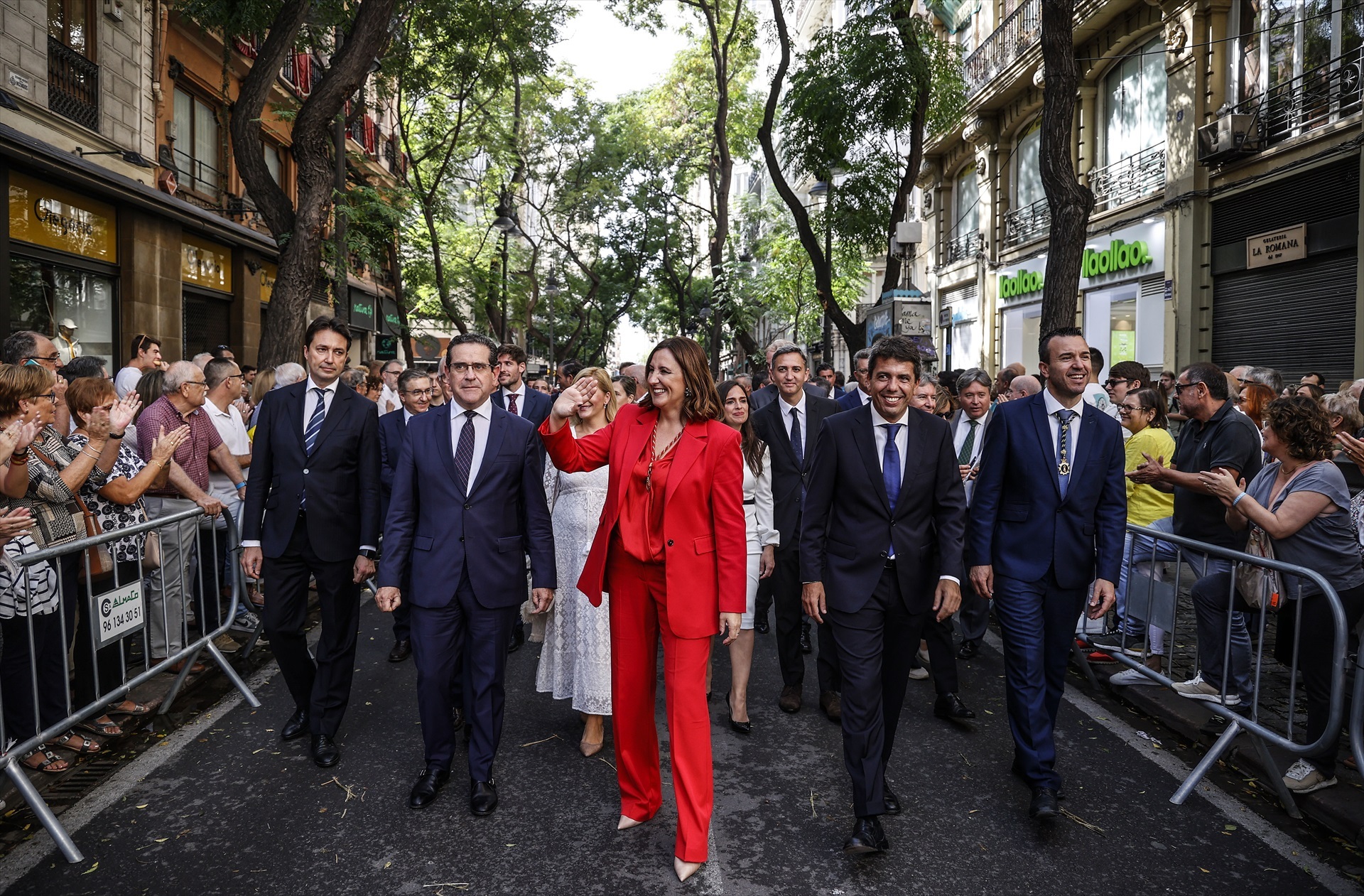 La Procesión del 9 d'Octubre cambia de recorrido: saldrá de la catedral por l'Almoina