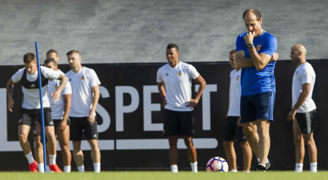 Voro cambia el planning de entrenamientos