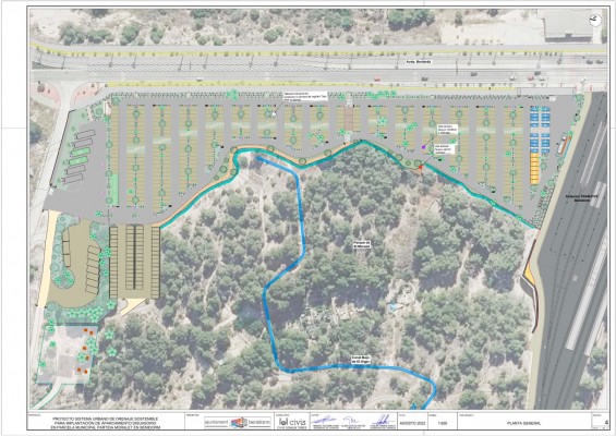 Benidorm acondicionará el parking de Beniardá e implantará el conteo de aforo y recarga eléctrica 