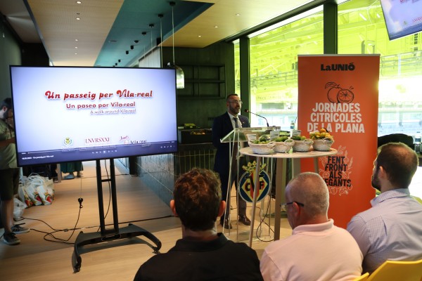 Benlloch mostra el suport de Vila-real al sector agrari en les Jornades Citrícoles de la Plana