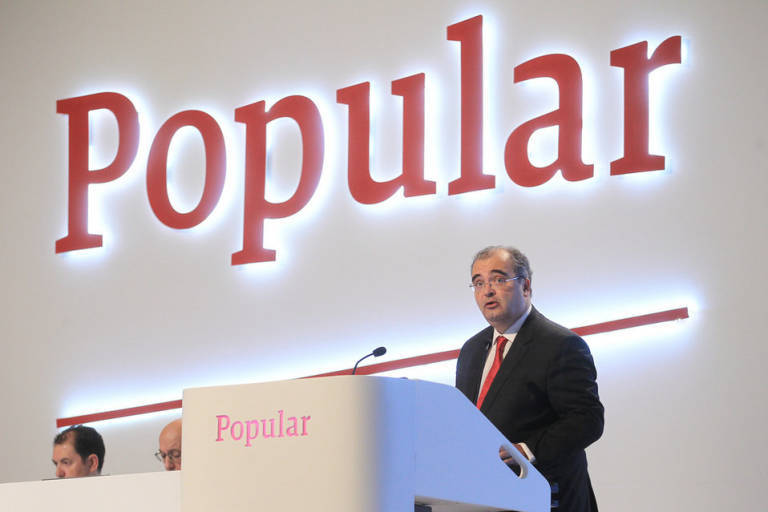 Ángel Ron, presidente de Banco Popular - 